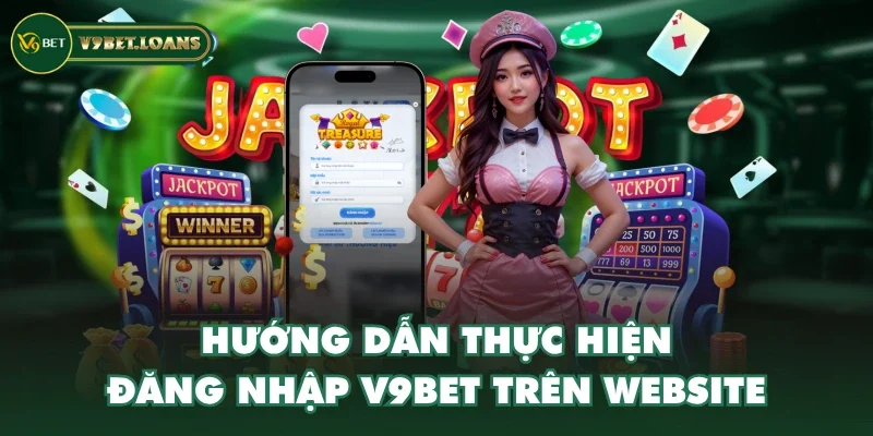 Hướng dẫn thực hiện đăng nhập V9BET trên website